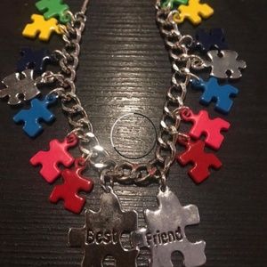 Custom made autism bracelet